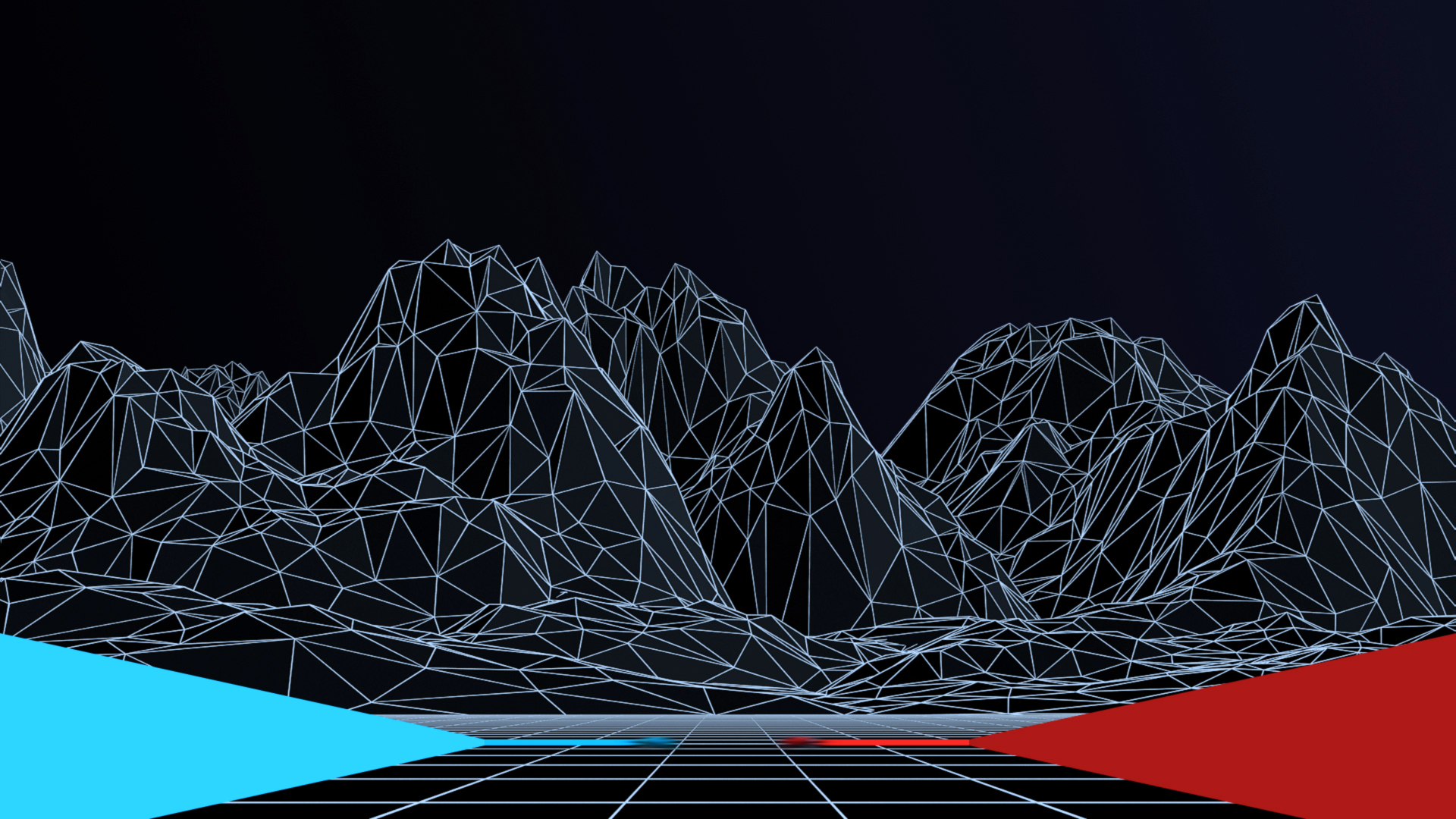 This meme is an image of a 3D landscape with a pixelated, blocky texture. The landscape is filled with jagged, rocky peaks and valleys, and the ground is covered in a grid of small squares. The text "I can see for miles" is written in a bold, futuristic font at the top of the image.